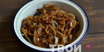 Шаг 5: жареной говяжьей печени