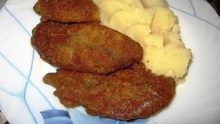 Рецепт Жареной печени дикой козы