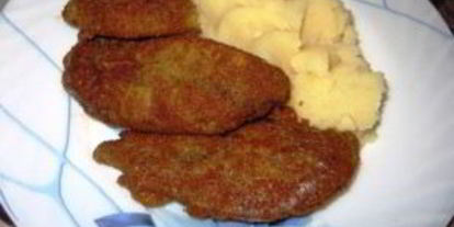 Шаг 3: жареной печени дикой козы