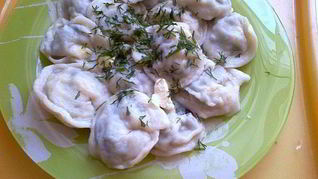 Рецепт Грибных пельменей с грибами