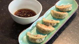 Рецепт Китайских пельменей с креветками и овощами