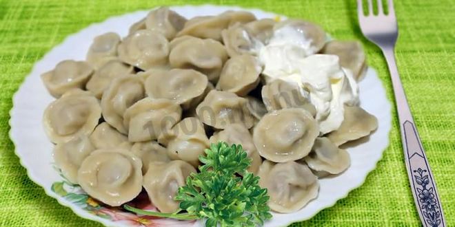 Рецепт пельменей на пару