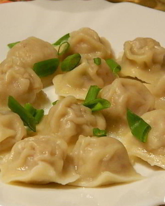 Рецепт пельменей с мясом и капустой