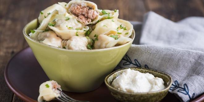 Рецепт пельменей с рыбой