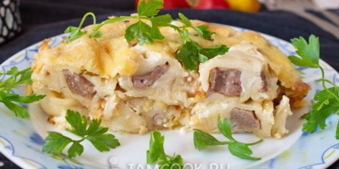 Рецепт Пельменей с сыром и майонезом в духовке