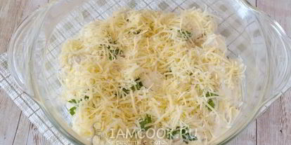 Шаг 8: пельменей с сыром и майонезом в духовке