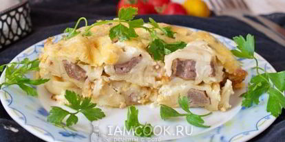 Шаг 11: пельменей с сыром и майонезом в духовке