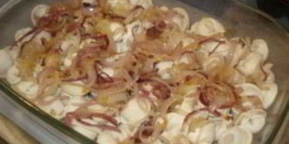 Шаг 2: пельменей в духовке с сыром и майонезом