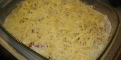 Шаг 5: пельменей в духовке с сыром и майонезом