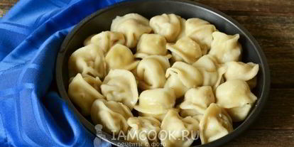 Шаг 5: пельменей в сметане в духовке