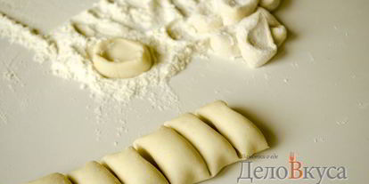 Шаг 7: пресного теста дли вареникова и пельменея