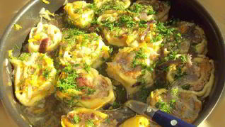 Рецепт Рулетов из теста с фаршем — очня ленивые пельмени