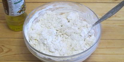 Шаг 5: теста для пельменей на молоке и сметане