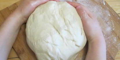 Шаг 6: теста для пельменей на молоке и сметане