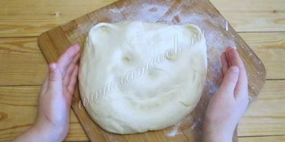 Шаг 7: теста для пельменей на молоке и сметане