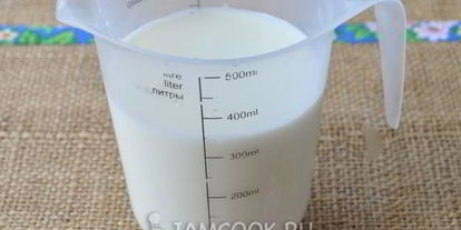 Шаг 6: теста для пельменей на молоке