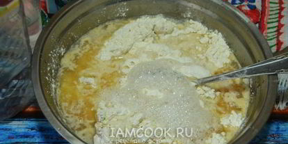 Шаг 8: теста для пельменей с полбяной мукой на воде