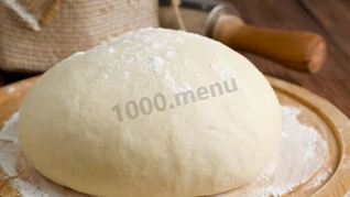 Рецепт Теста на минералке для пельменей