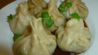 Рецепт Вонтонов с грибами и пекинской капустой