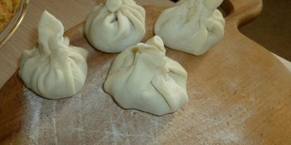 Шаг 2: вонтонов с грибами и пекинской капустой