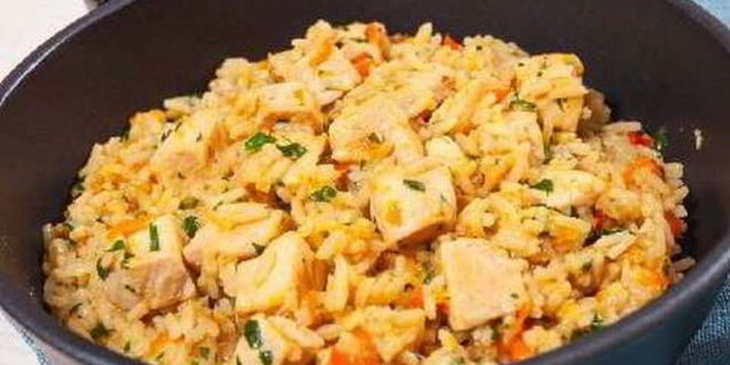 Рецепт ароматнного плова с курицей