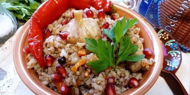 Рецепт ароматного плова с корицей и можжевельником