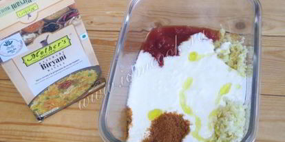 Шаг 3: бирьяни с курицей — индийского плова