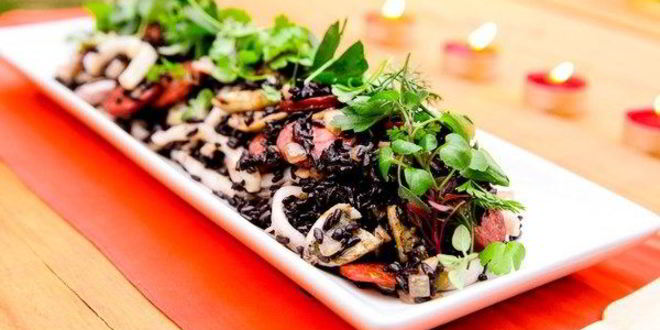 Рецепт черной паэльи