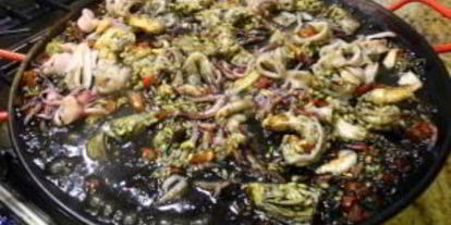 Шаг 8: черной паэльи