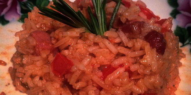 Рецепт джамбалайя с ветчиной и беконом