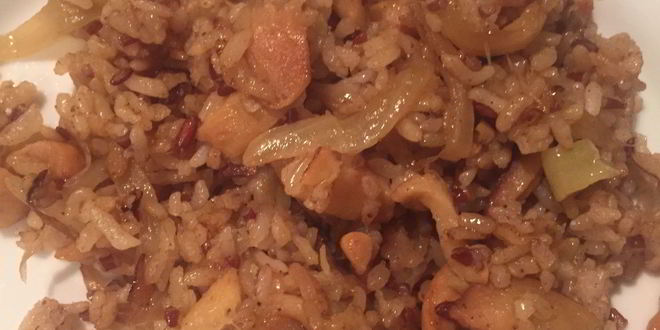 Рецепт грибного плова