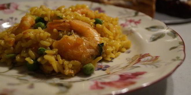 Рецепт классической паэльи с морепродуктами