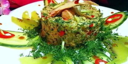 Шаг 9: легкого плова из тунца и булгура