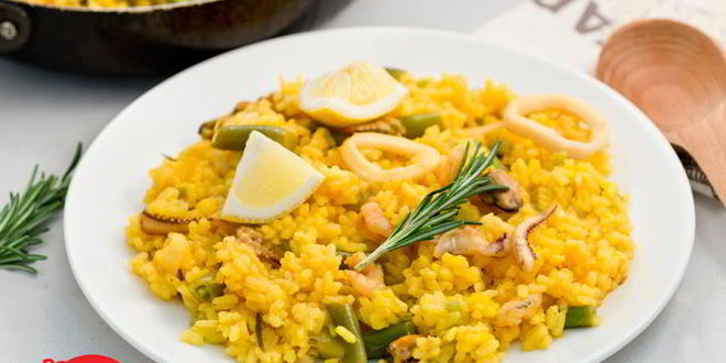 Рецепт паэльи с морепродуктами