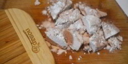 Шаг 4: паэльи с цыпленком и чорризо