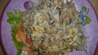 Рецепт Плова 4 риса с фаршем из индейки