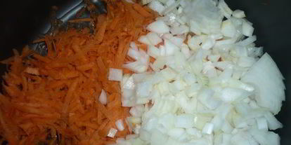 Шаг 1: плова 4 риса с фаршем из индейки