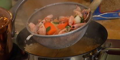 Шаг 8: плова из бурого риса с креветками