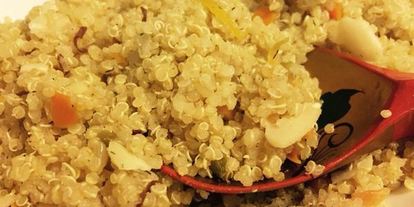 Шаг 6: плова из киноа с миндалем