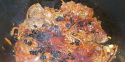 Шаг 3: плова из перловки с курицей