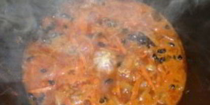 Шаг 4: плова из перловки с курицей