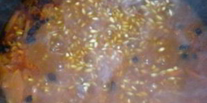 Шаг 7: плова из перловки с курицей