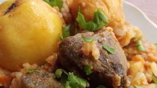 Рецепт Плова с айвой