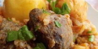 Шаг 5: плова с айвой