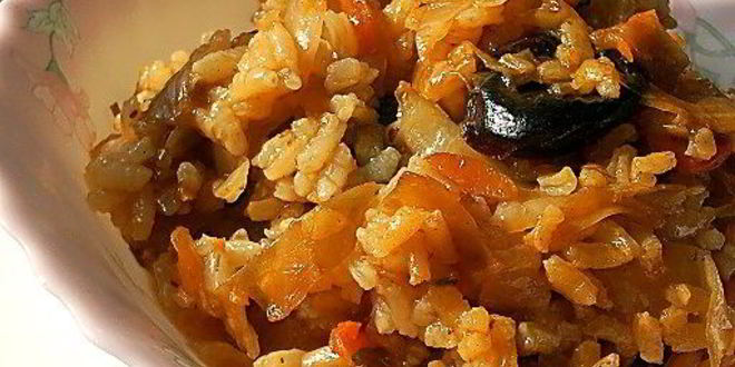 Рецепт Плова с черносливом