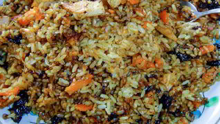 Рецепт Плова с изюмом