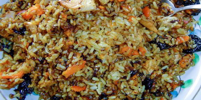 Рецепт плова с изюмом