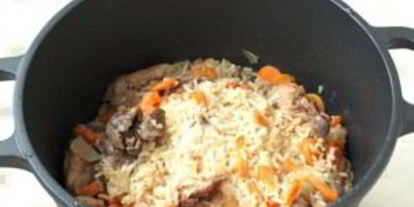 Шаг 5: плова с кроликом