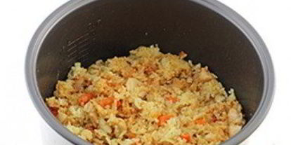 Шаг 6: плова с курицей в мультиварке