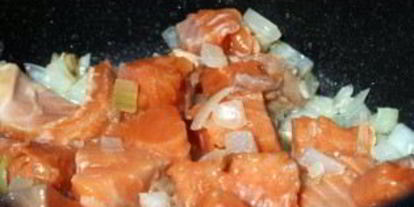 Шаг 2: плова с рыбой